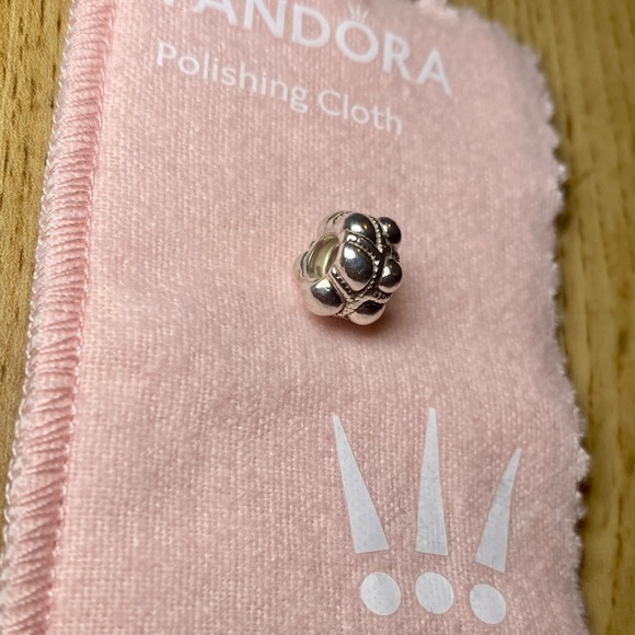 Pandora Retired Sterling Silver Love Knot Charm - Picture 3 of 4